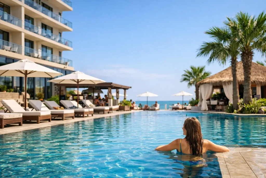 Hotel Mamaia cu piscină exterioară: cum alegi