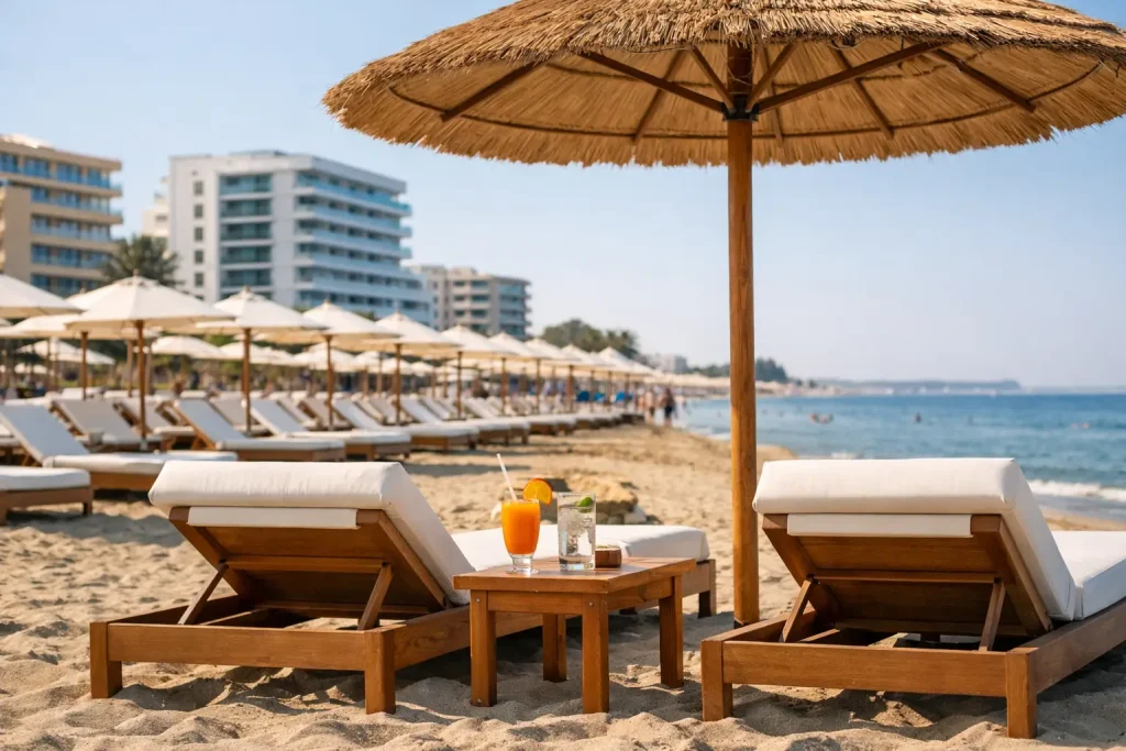 Hotel Mamaia cu șezlonguri gratuite: ce alegi