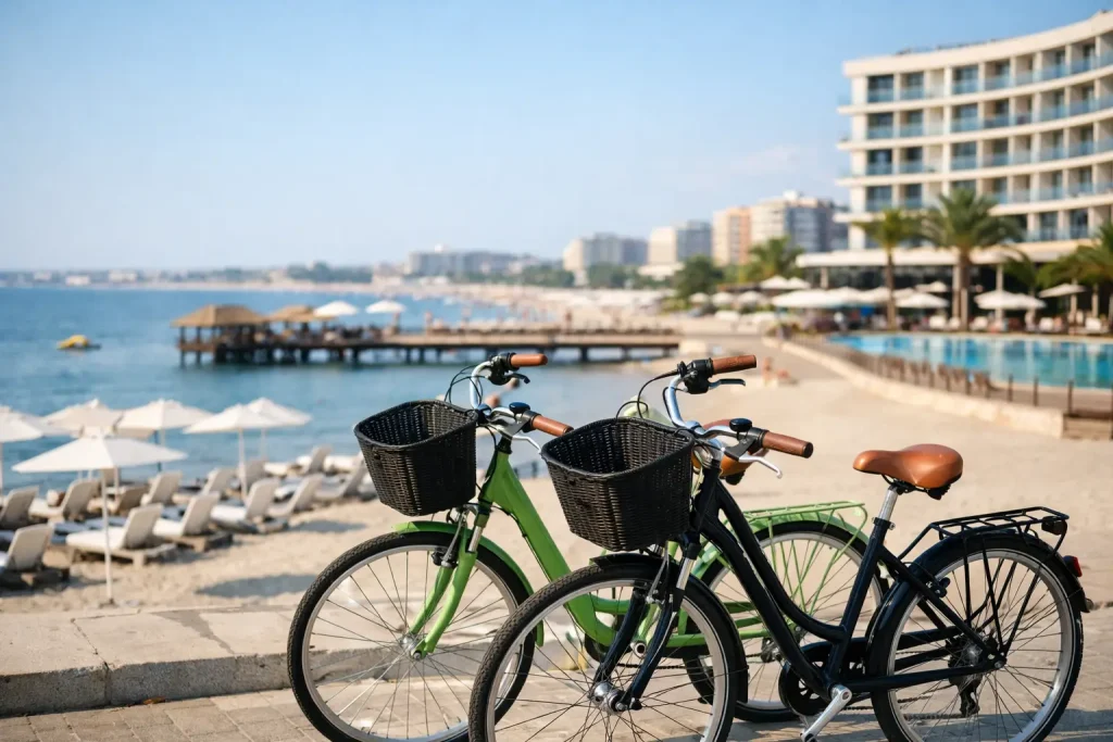 Rent a bike Mamaia hotel - merită?