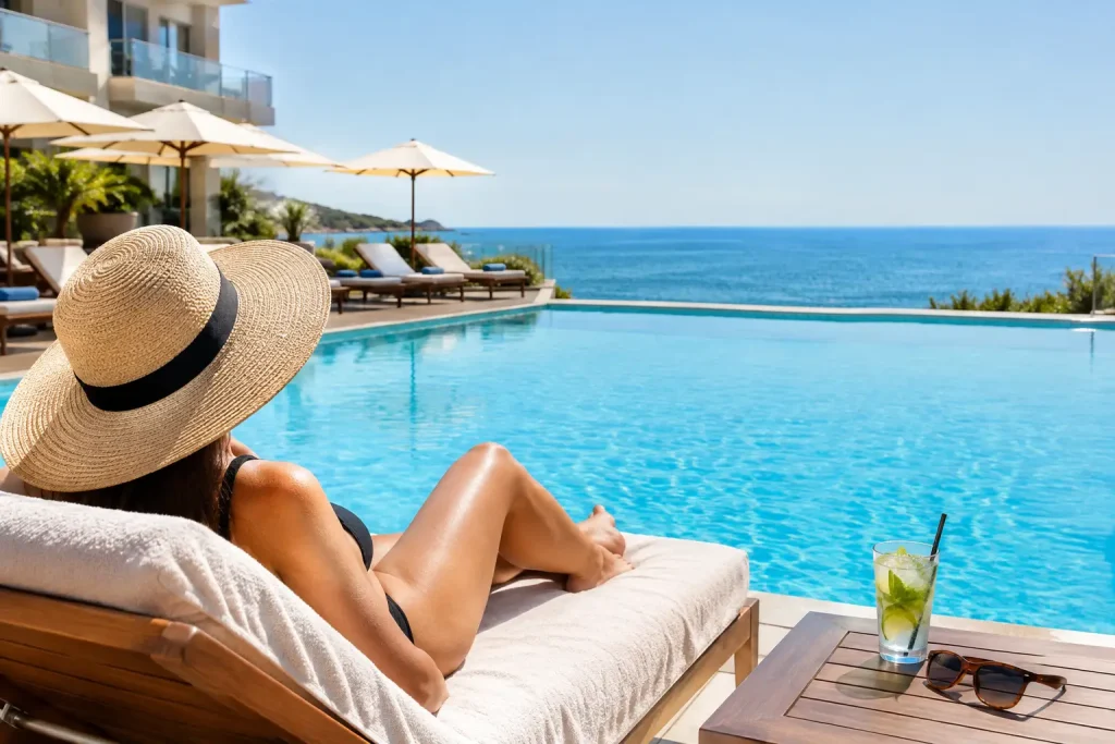 Piscină hotelieră: confort pentru sejurul la mare