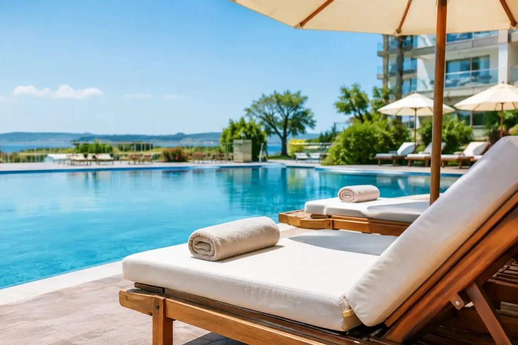 Sunt șezlongurile incluse în tarif la Hotel Parc?